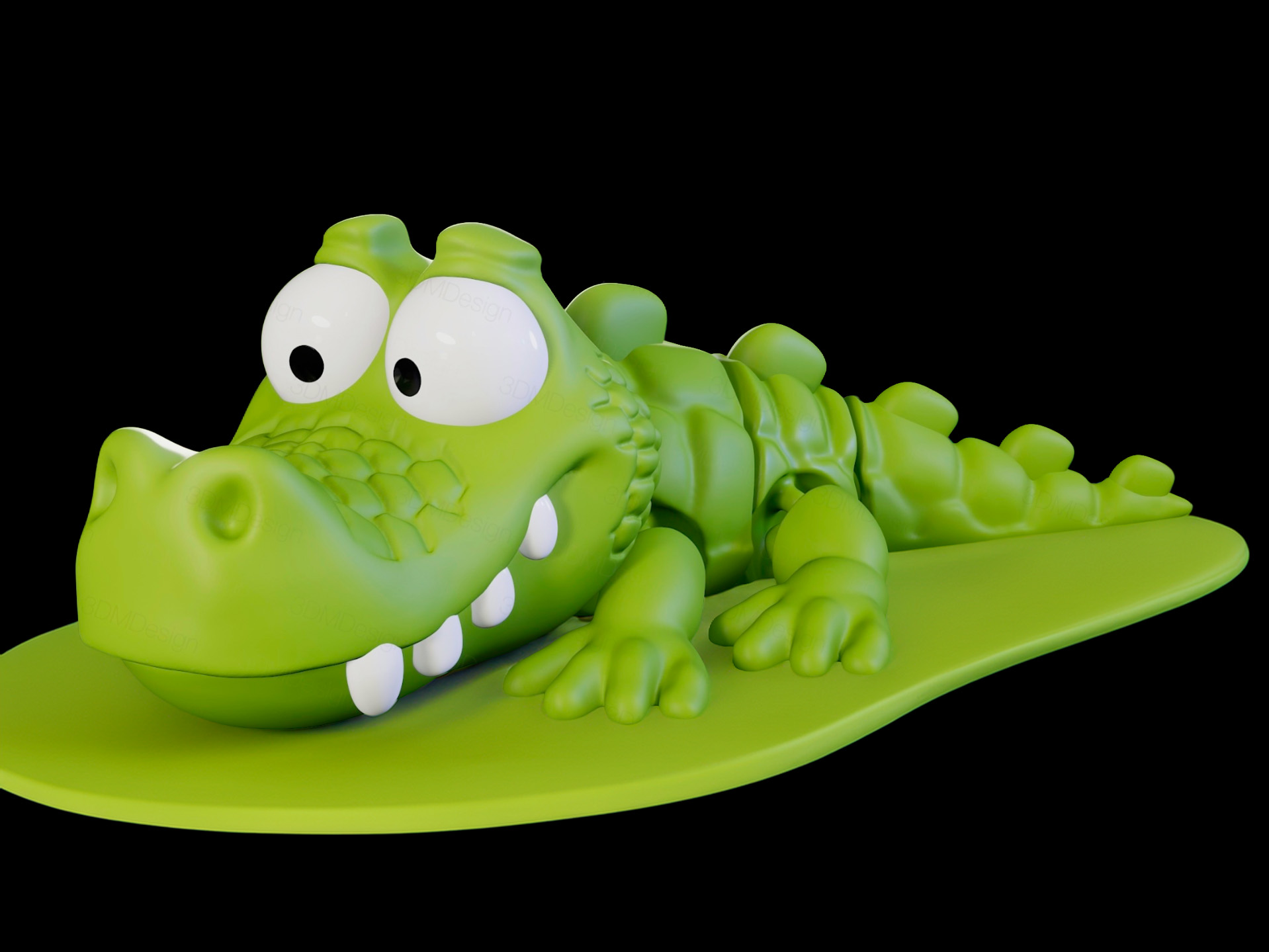 Flexi Cocodrilo verde
